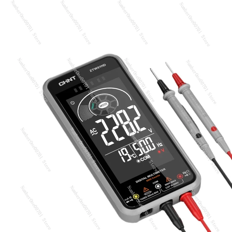 Multimeter digital high-precision multi-function automatic portable digital display maintenance electrician universal meter
Multimeter digital high-precision multi-function automatic portable digital display maintenance electrician universal meter