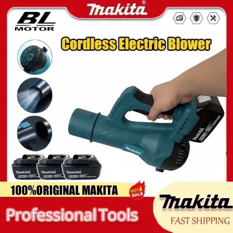 Makita Brushless Cordless Air Blower Handheld Leaf jet Turbo Blower Power Tool For 18V Battery
Makita Brushless Cordless Air Blower Handheld Leaf jet Turbo Blower Power Tool For 18V Battery