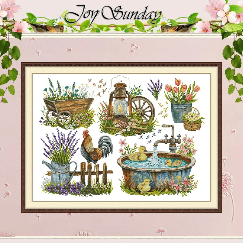 Garden Accessories Patterns Counted Cross Stitch Set DIY 11CT 14CT 16CT Stamped DMC Cross-stitch Kit Embroidery Needlework
Garden Accessories Patterns Counted Cross Stitch Set DIY 11CT 14CT 16CT Stamped DMC Cross-stitch Kit Embroidery Needlework