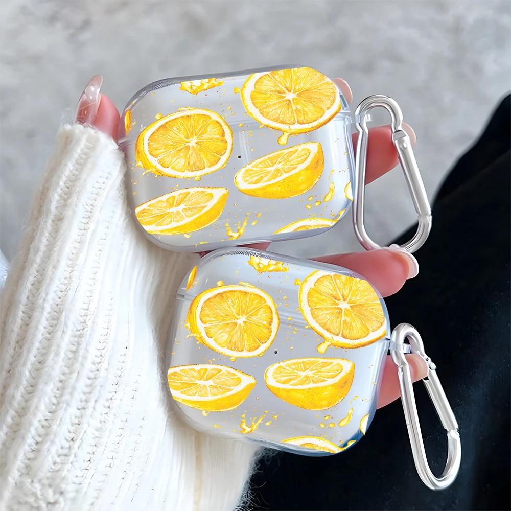 Summer Fresh Lemon Pattern Clear Earphone Case for AirPods 1/2/3/4 Earbuds Case for AirPods Pro 2/Pro 3/Pro TPU Protective Cover
Summer Fresh Lemon Pattern Clear Earphone Case for AirPods 1/2/3/4 Earbuds Case for AirPods Pro 2/Pro 3/Pro TPU Protective Cover