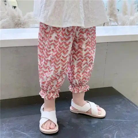 Girl Flower Print Pant for Girls Toddler Kid Baby Clothes Spring Summer Loose Floral Elegant Cute Sweet Cotton Beach Trousers
Girl Flower Print Pant for Girls Toddler Kid Baby Clothes Spring Summer Loose Floral Elegant Cute Sweet Cotton Beach Trousers
