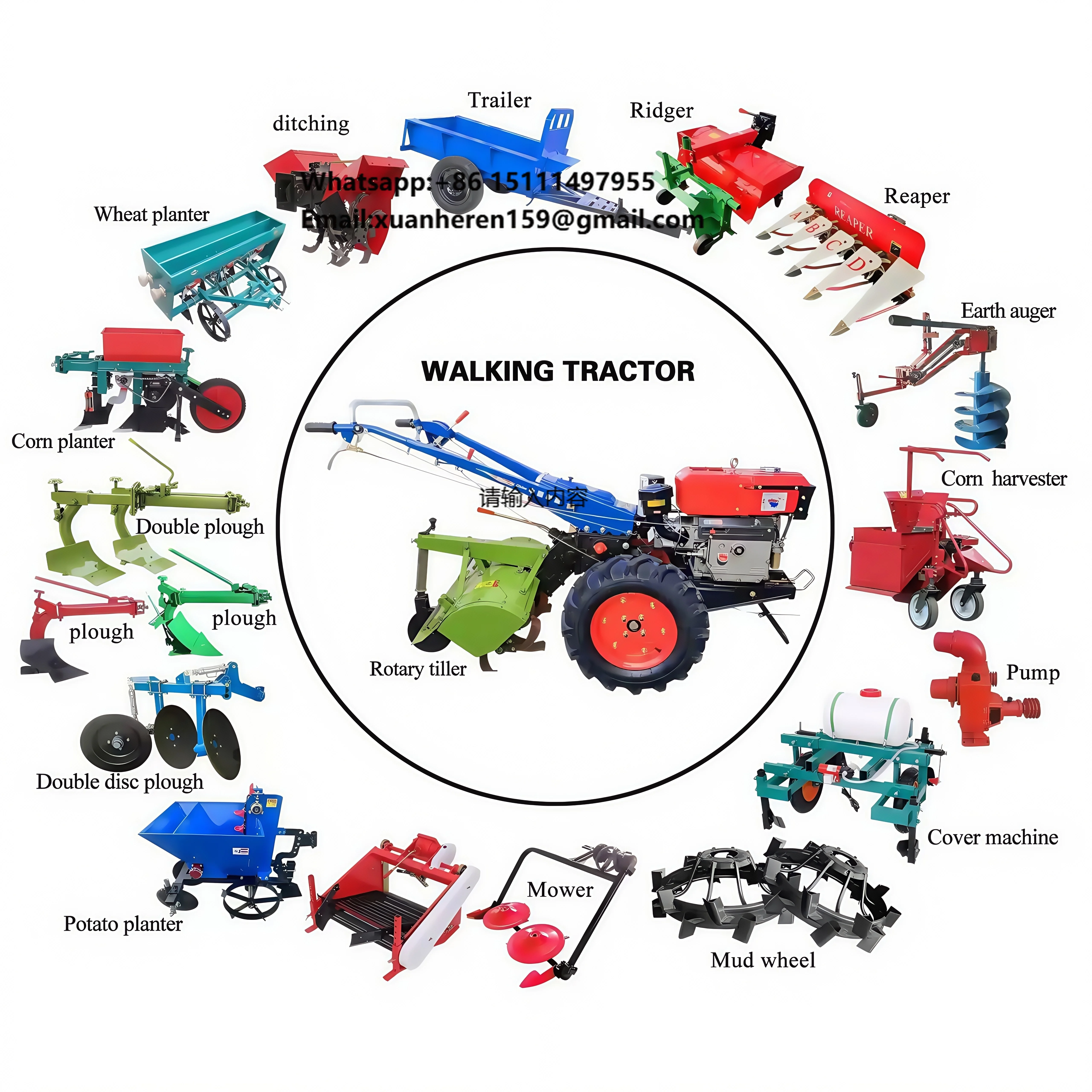 AutoPilot GPS Navigation System for New 18HP Walk Tiller 4x4 Gear Engine Motor Precision Agriculture 2WD Crawler Tractor 12HP
AutoPilot GPS Navigation System for New 18HP Walk Tiller 4x4 Gear Engine Motor Precision Agriculture 2WD Crawler Tractor 12HP