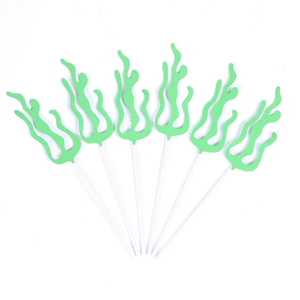 13 Pcs Ocean Theme Cake Toppers Seaweed Picks Paper Decorations for Birthday Party DIY Craft Creative Fun Accessories
13 Pcs Ocean Theme Cake Toppers Seaweed Picks Paper Decorations for Birthday Party DIY Craft Creative Fun Accessories