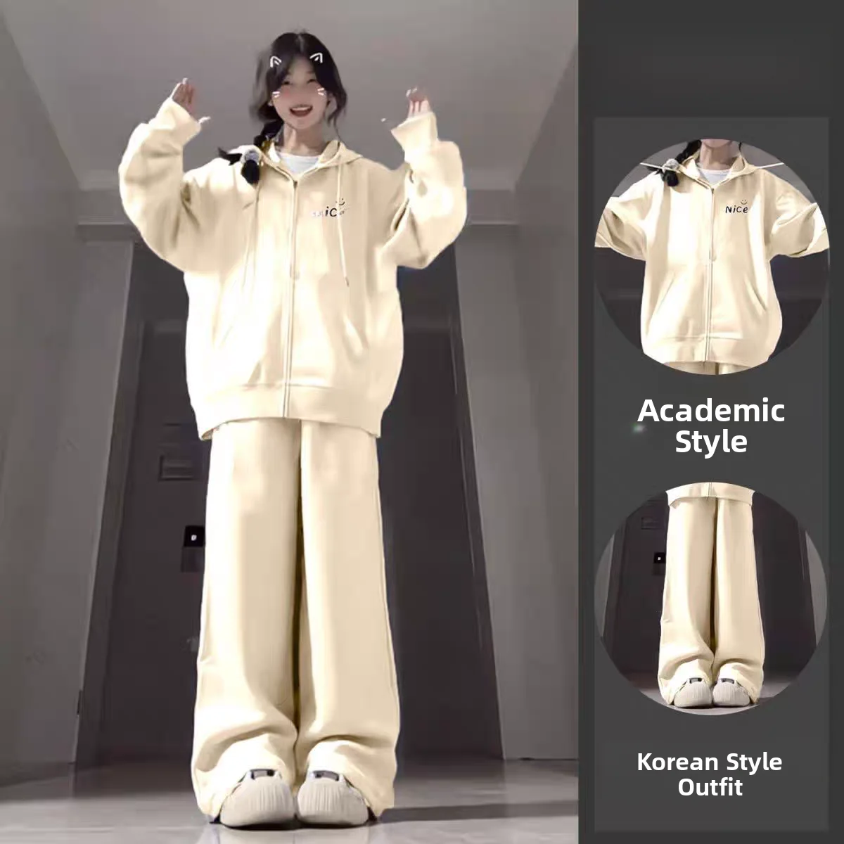 Широкие брюки с капюшоном на подкладке для девочек, комплект из двух предметов, осенне-зимняя одежда для младших школьников
Широкие брюки с капюшоном на подкладке для девочек, комплект из двух предметов, осенне-зимняя одежда для младших школьников