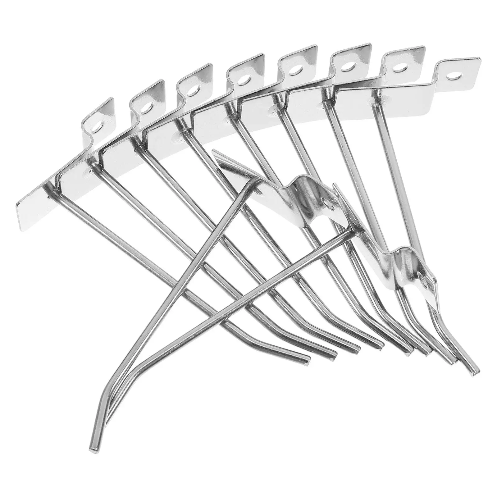 20 Pcs Slatwall Hooks Stylish Commercial Grade Display Hook Retail Store Easy Use Panel Hooks Slot Hook
20 Pcs Slatwall Hooks Stylish Commercial Grade Display Hook Retail Store Easy Use Panel Hooks Slot Hook