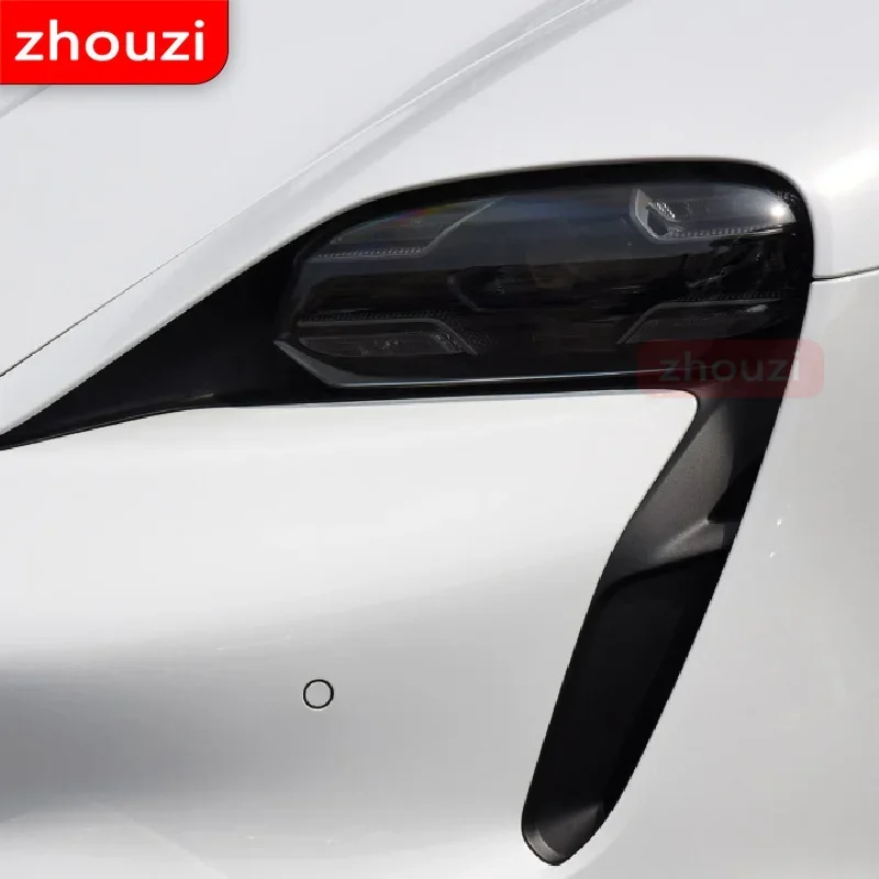 2 Pcs For Porsche Taycan 2019 2020 Car Headlight Tint Black Vinyl Protective Film Protection Transparent TPU Sticker Accessories
2 Pcs For Porsche Taycan 2019 2020 Car Headlight Tint Black Vinyl Protective Film Protection Transparent TPU Sticker Accessories