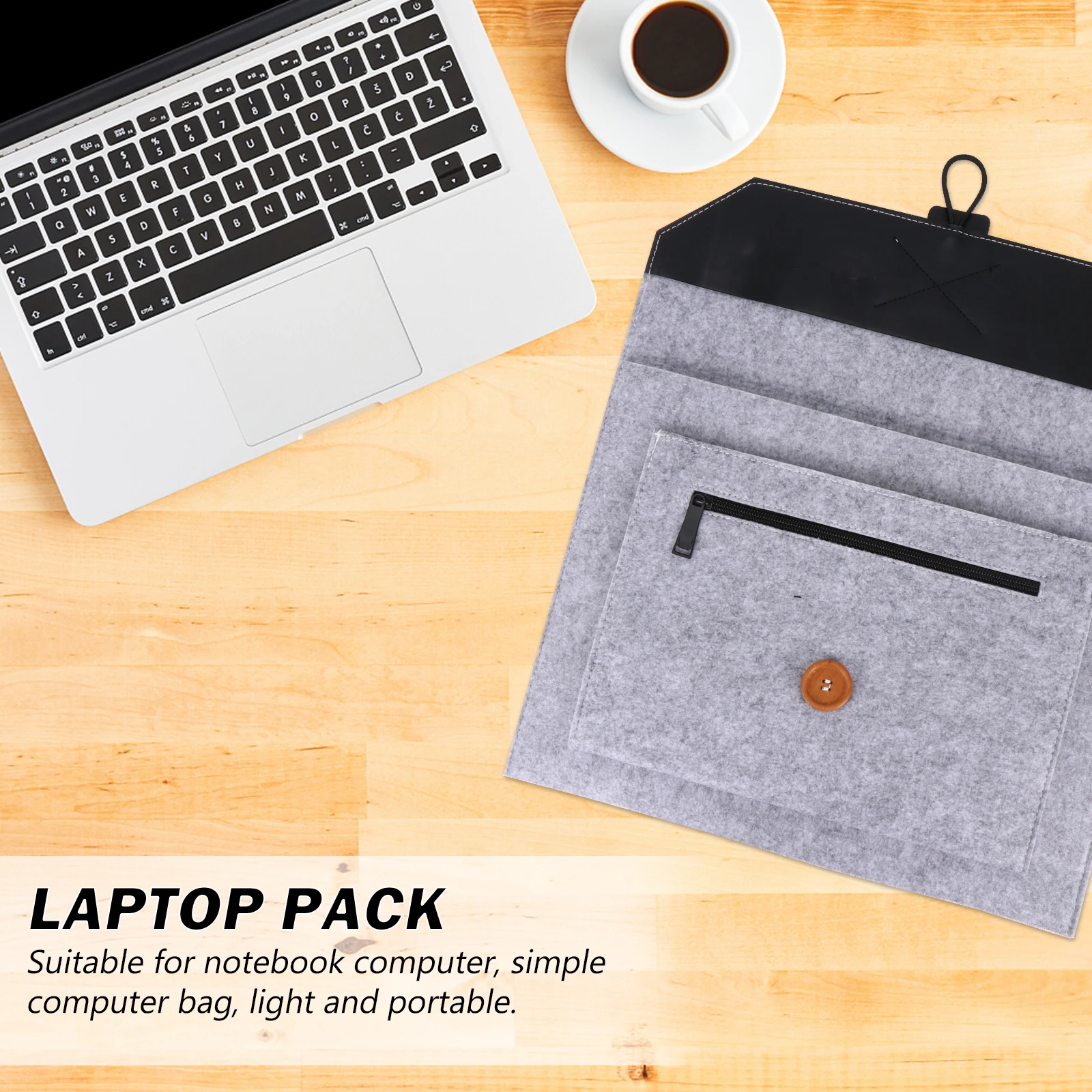Laptop Carrying Bag Multi-Functional Storage Pouch Shockproof Sleeve Portable Notebook Computer Bag Business Travel Office Use
Laptop Carrying Bag Multi-Functional Storage Pouch Shockproof Sleeve Portable Notebook Computer Bag Business Travel Office Use