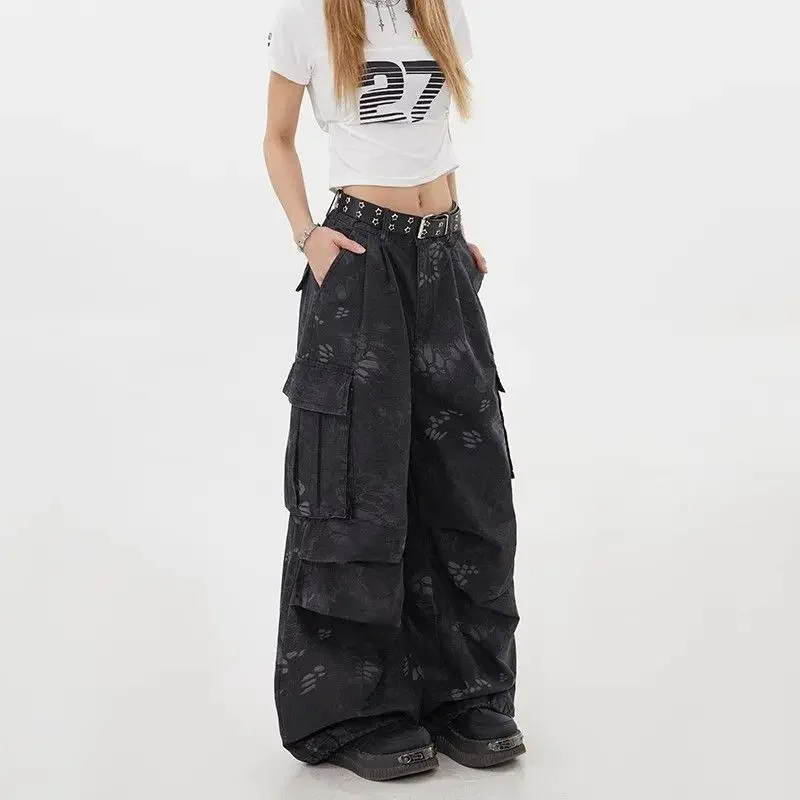 Casual Loose Fit Cargo Jeans Outdoor Workwear Pants Multiple Pockets Streetwear Comfort Denim Trousers Hip Hop Style
Casual Loose Fit Cargo Jeans Outdoor Workwear Pants Multiple Pockets Streetwear Comfort Denim Trousers Hip Hop Style