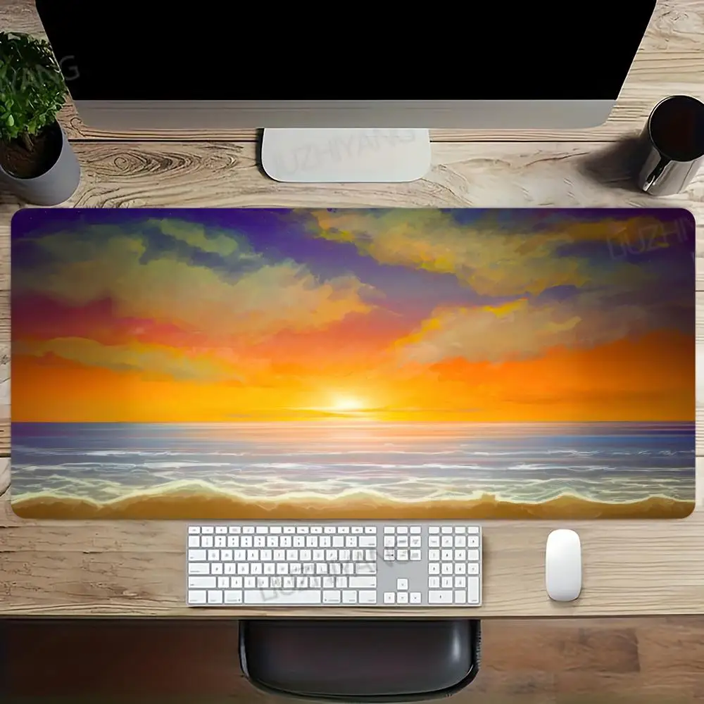 Sunset Beach Mouse Pad XL Computer Accessories Office Game Table Mats Rubber Anti-slip Gaming Keyboard Mousepads Desk Pads 40X90
Sunset Beach Mouse Pad XL Computer Accessories Office Game Table Mats Rubber Anti-slip Gaming Keyboard Mousepads Desk Pads 40X90