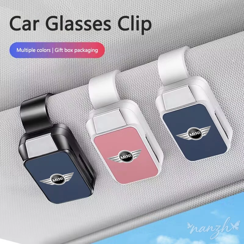 Car Glasses Case Sun Visor Holder Sunglasses For MINI JCW Cabrio Cooper Countryman Aceman Clubman Coupe Paceman Roadster R60
Car Glasses Case Sun Visor Holder Sunglasses For MINI JCW Cabrio Cooper Countryman Aceman Clubman Coupe Paceman Roadster R60