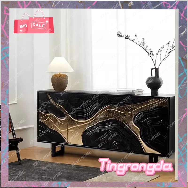 Vintage Solid Wood Sideboard Light Luxury High-End Entryway Storage Cabinet Sideboard
Vintage Solid Wood Sideboard Light Luxury High-End Entryway Storage Cabinet Sideboard