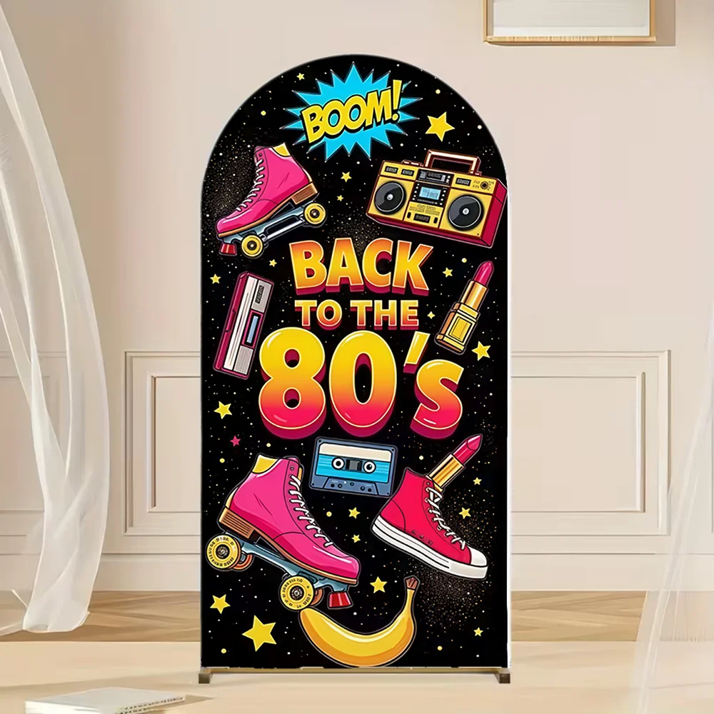 80s Theme Party Decoration, Arched Background Cover, Hip-Hop House Party Birthday Decoration, Photography Background
80s Theme Party Decoration, Arched Background Cover, Hip-Hop House Party Birthday Decoration, Photography Background