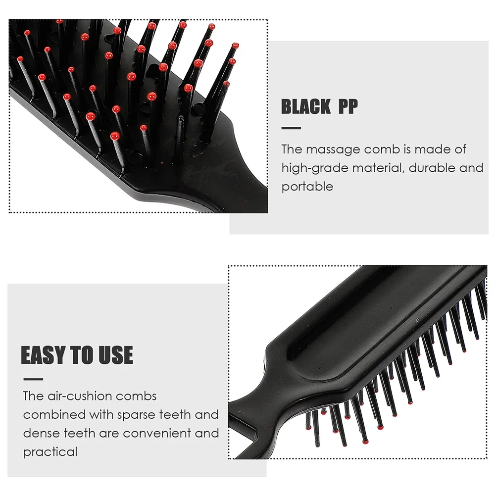 24pcs Bulk Hairbrushes Hair Brush Massage Comb Travel Paddle Ring Black Lightweight Anti Static Detangling Plastic Combs Women
24pcs Bulk Hairbrushes Hair Brush Massage Comb Travel Paddle Ring Black Lightweight Anti Static Detangling Plastic Combs Women