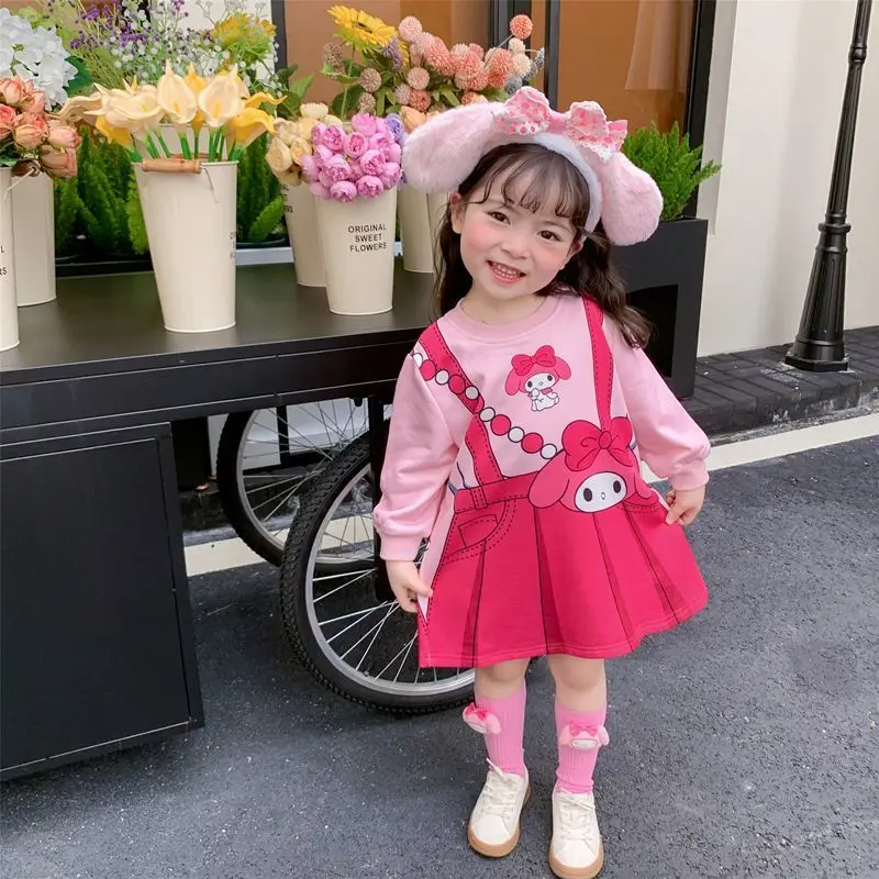 Spring Autumn Kawaii Shirt Clothing Anime MINISO Children Cute Cartoon Fashion Trend Hoodie Dress Clothing Gifts for Girls
Spring Autumn Kawaii Shirt Clothing Anime MINISO Children Cute Cartoon Fashion Trend Hoodie Dress Clothing Gifts for Girls