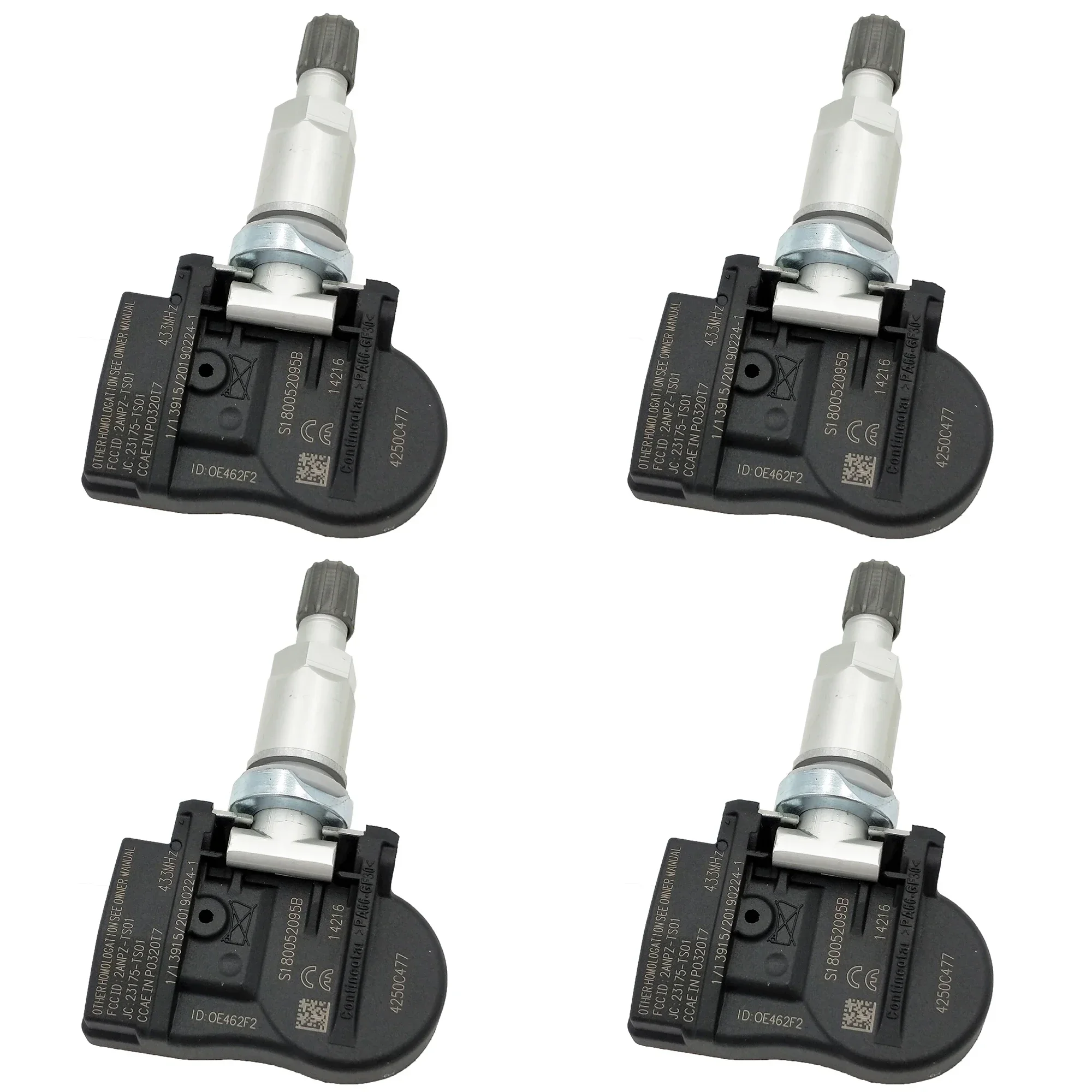 4PCS 4250C477 433MHZ Tire Pressure Monitoring System TPMS Sensor For Mitsubishi ASX Lancer Outlander 2014-2018
4PCS 4250C477 433MHZ Tire Pressure Monitoring System TPMS Sensor For Mitsubishi ASX Lancer Outlander 2014-2018