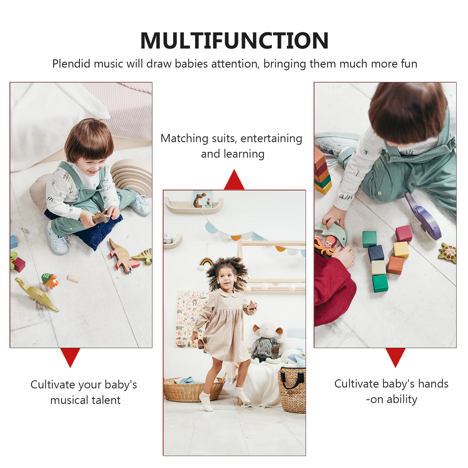 Music Teaching Aids Musical Enlightenment Instrument Handshake Bell Preschool Educational Plaything Toys
Music Teaching Aids Musical Enlightenment Instrument Handshake Bell Preschool Educational Plaything Toys
