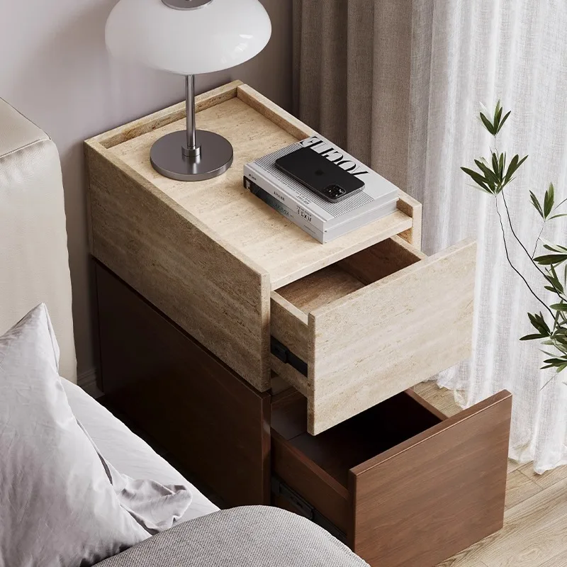 2025 new bedside table extremely narrow small apartment mini antique travertine suitable for bedrooms and living rooms
2025 new bedside table extremely narrow small apartment mini antique travertine suitable for bedrooms and living rooms