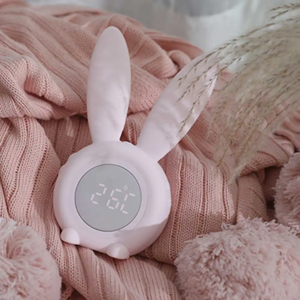 Cartoon Digital Alarm Clock Pink Table Silicone Kids Timer Night Light Decor for Teen Girls Child Bedroom Accessories
Cartoon Digital Alarm Clock Pink Table Silicone Kids Timer Night Light Decor for Teen Girls Child Bedroom Accessories