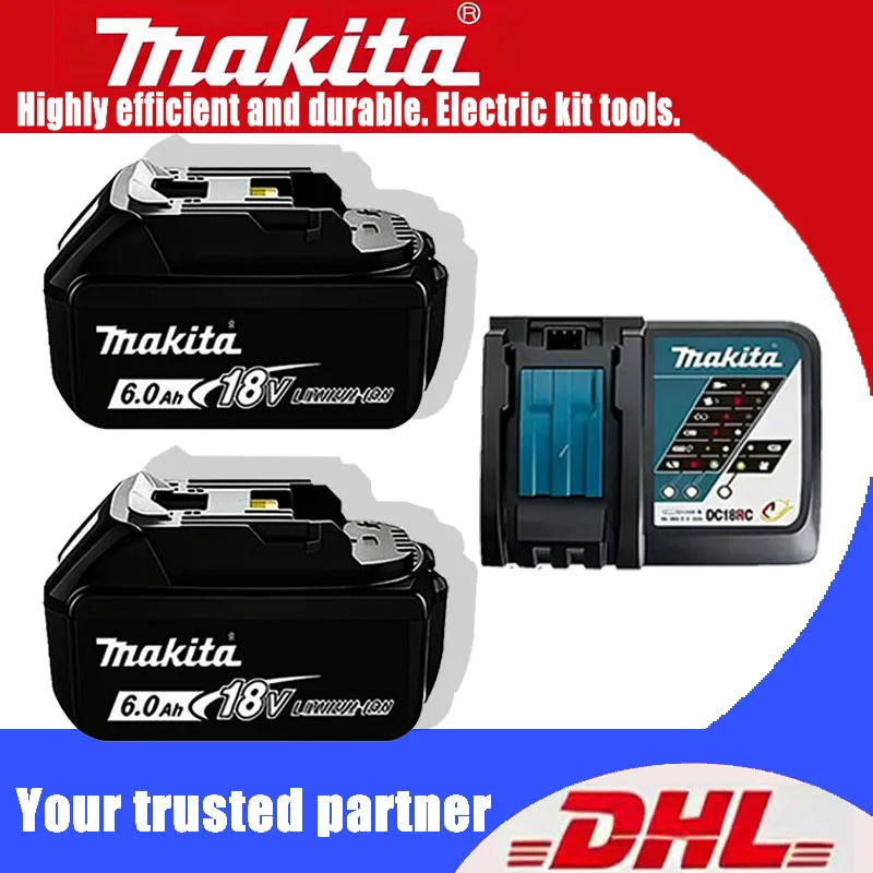 100% original Makita battery, 18V 6.0Ah rechargeable battery, replacing Makita BL1830BL1840BL1850BL1860B, power tool battery
100% original Makita battery, 18V 6.0Ah rechargeable battery, replacing Makita BL1830BL1840BL1850BL1860B, power tool battery