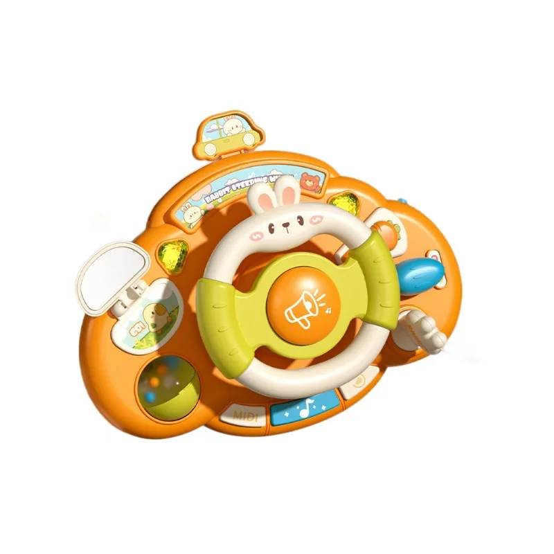 Baby Electric Steering Wheel Toy, Cartoon Bunny Design, Fun Driving Simulation, Perfect for Early Learning
Baby Electric Steering Wheel Toy, Cartoon Bunny Design, Fun Driving Simulation, Perfect for Early Learning