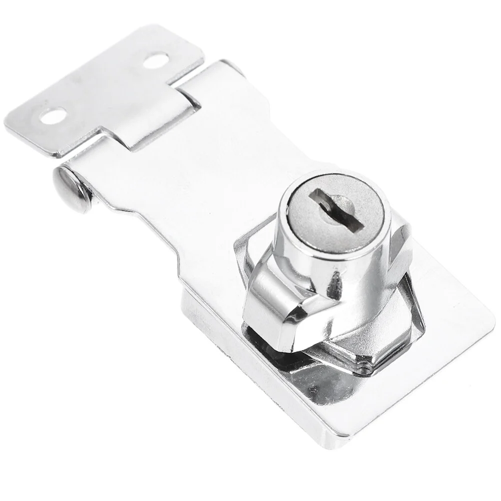 Iron Stainless Cabinet Durable Showcase Furniture Latch Wine Cabinet Keyed Hasp Padlock Storage Hardware Home Improvement
Iron Stainless Cabinet Durable Showcase Furniture Latch Wine Cabinet Keyed Hasp Padlock Storage Hardware Home Improvement
