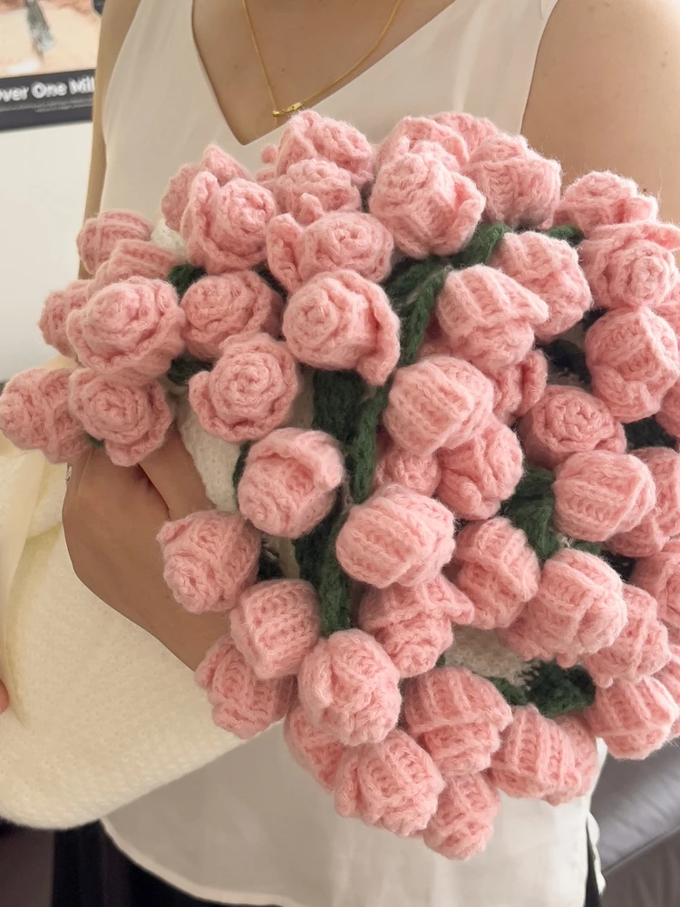 Vntine's Day Gift Soft Knitted Blanket Rose Flower Decorative Photo Cover Blanket Floral Pattern Warm Cozy Winter Blanket
Vntine's Day Gift Soft Knitted Blanket Rose Flower Decorative Photo Cover Blanket Floral Pattern Warm Cozy Winter Blanket