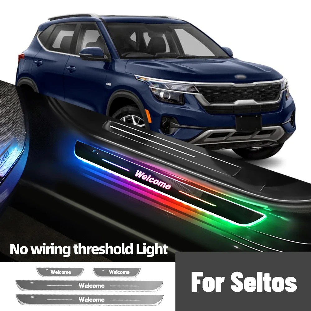 For Kia Seltos 2019-2023 2020 2021 2022 Car Door Sill Light Customized Logo LED Welcome Threshold Pedal Lamp Accessories
For Kia Seltos 2019-2023 2020 2021 2022 Car Door Sill Light Customized Logo LED Welcome Threshold Pedal Lamp Accessories