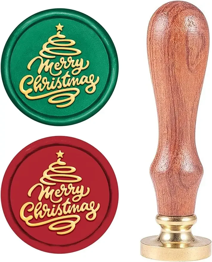 1PC 25mm Merry Christmas Sealing Wax Stamp Christmas Tree Star Wax Seal Stamp Brass Head with Wooden Handle
1PC 25mm Merry Christmas Sealing Wax Stamp Christmas Tree Star Wax Seal Stamp Brass Head with Wooden Handle