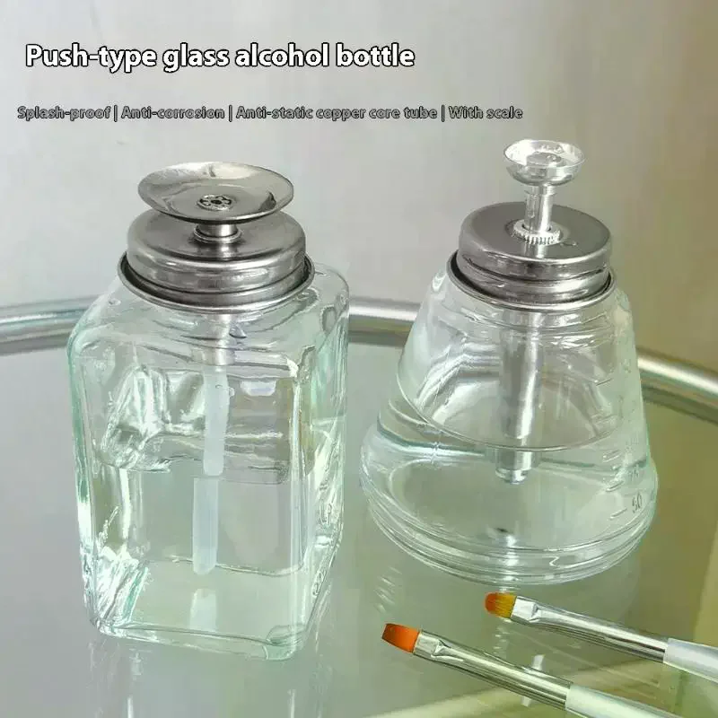 Nail Storage Refillable Glass Bottles Empty Liquid Press Pump Dispenser Nail Art Polish Remover Cleaner Makeup Manicure Tools
Nail Storage Refillable Glass Bottles Empty Liquid Press Pump Dispenser Nail Art Polish Remover Cleaner Makeup Manicure Tools