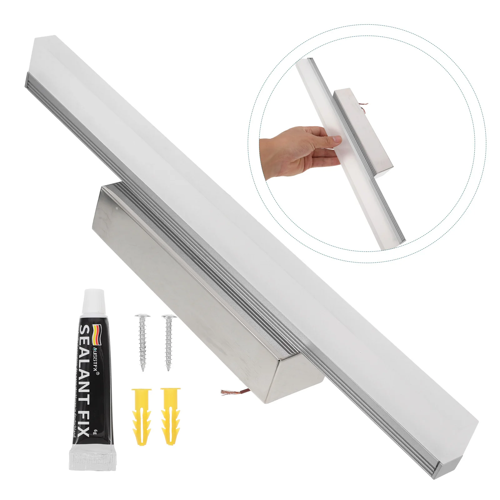 Led Mirror Light White Easy Install No Tools Brightness For Makeup Bathroom Vanity Wardrobe Wall Mounted Lamp Indoor Lighting
Led Mirror Light White Easy Install No Tools Brightness For Makeup Bathroom Vanity Wardrobe Wall Mounted Lamp Indoor Lighting