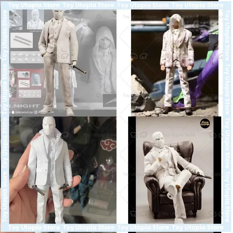 In Stock for Atoncustom Moonlight Knight Mr Night 1/12 Scale Suit Battle Damaged Movable Humanoid Doll Birthday Gift
In Stock for Atoncustom Moonlight Knight Mr Night 1/12 Scale Suit Battle Damaged Movable Humanoid Doll Birthday Gift