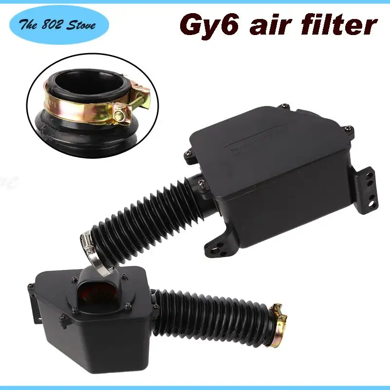 Motorcycle elbow air filter GY6ATV four-wheel Bull beach bike air filter modification parts
Motorcycle elbow air filter GY6ATV four-wheel Bull beach bike air filter modification parts