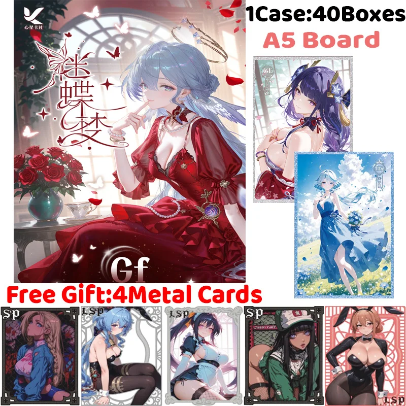 Misty Butterfly Dream A5 Acrylic Board Collection Full Set Sexy Waifu Cards ACG Girls Booster Box Hobbies Gifts
Misty Butterfly Dream A5 Acrylic Board Collection Full Set Sexy Waifu Cards ACG Girls Booster Box Hobbies Gifts