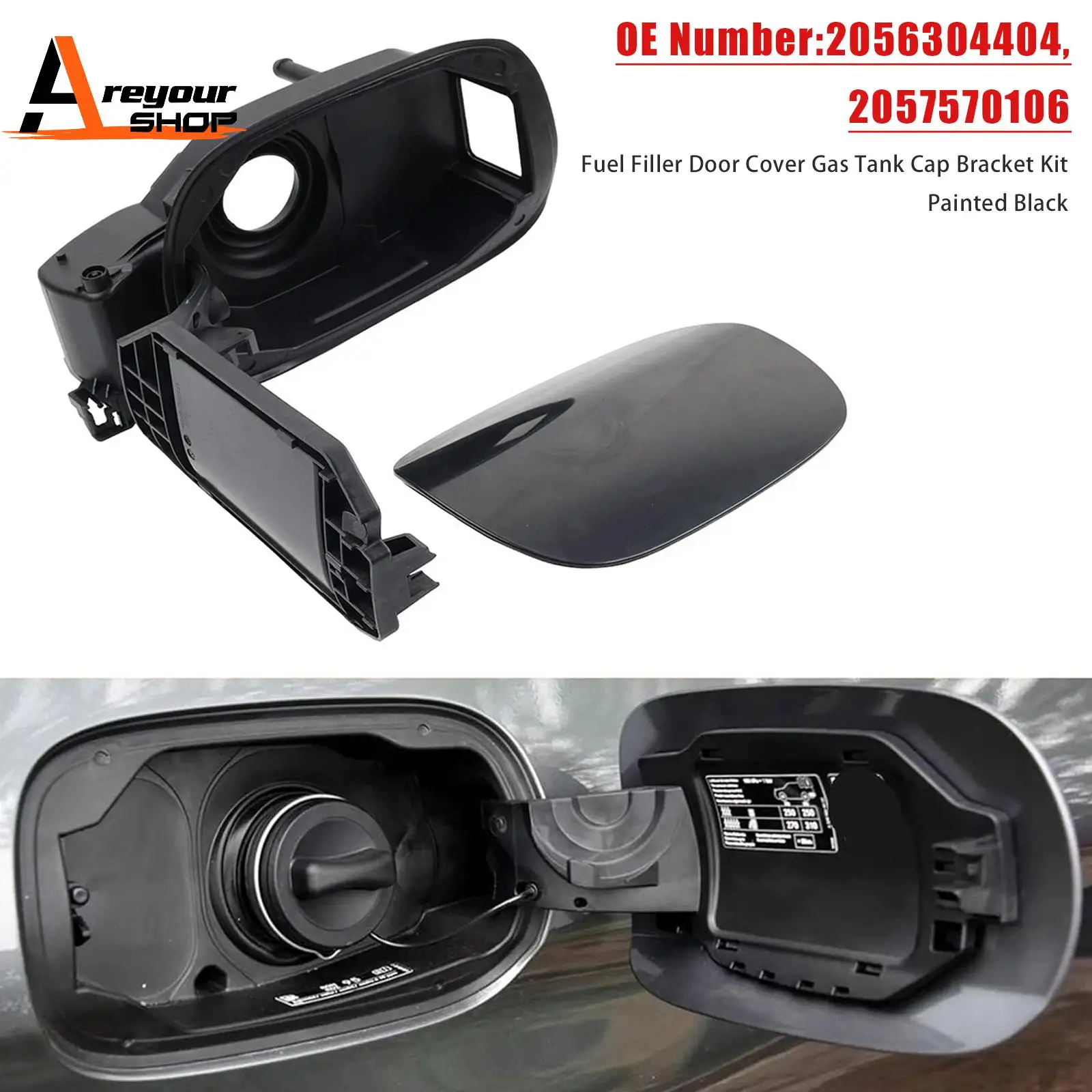 Areyourshop Fuel Gas Tank Cap Bracket Kit Painted for Mercedes Benz W205 C350 2015 2016 2017 2018
Areyourshop Fuel Gas Tank Cap Bracket Kit Painted for Mercedes Benz W205 C350 2015 2016 2017 2018