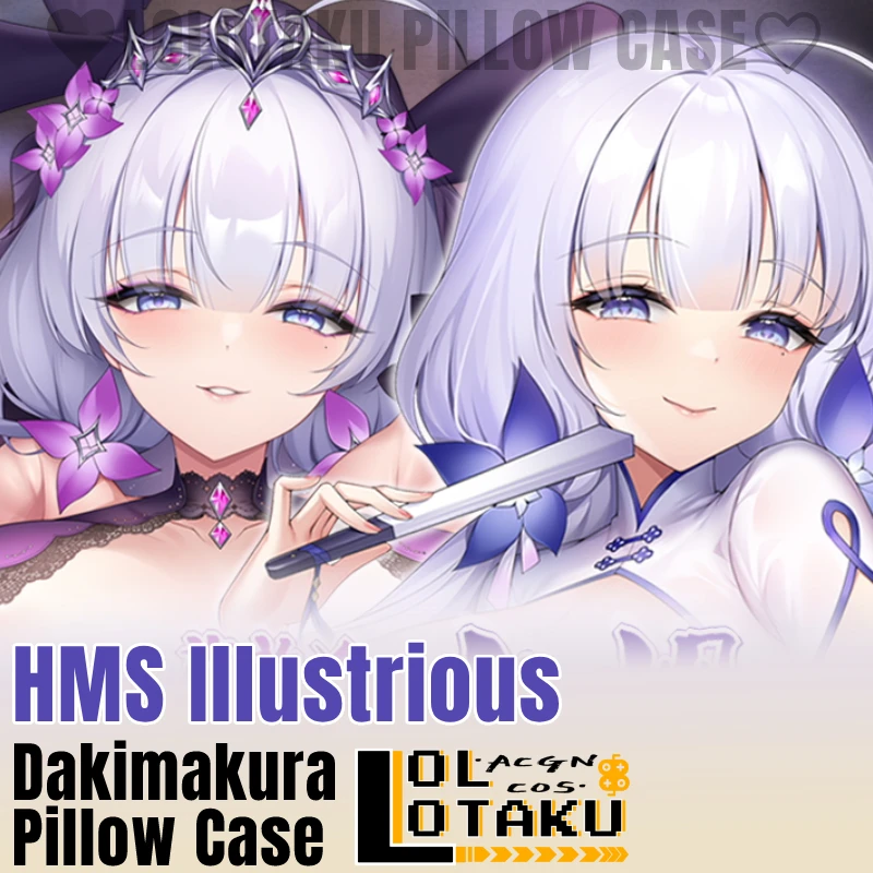 HMS Illustrious Dakimakura Azur Lane Sexy Hugging Full Body Pillow Case Cushion Cover Otaku Gift Pillowcase Home Bedding Decor
HMS Illustrious Dakimakura Azur Lane Sexy Hugging Full Body Pillow Case Cushion Cover Otaku Gift Pillowcase Home Bedding Decor