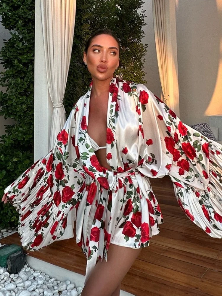 DYKR 2025 Summer Dresses Wholesale for Women Fresh and Sweet Printed Lantern Sleeves Loose Shirt Skirt Short Skirt Ropa Mujer
DYKR 2025 Summer Dresses Wholesale for Women Fresh and Sweet Printed Lantern Sleeves Loose Shirt Skirt Short Skirt Ropa Mujer