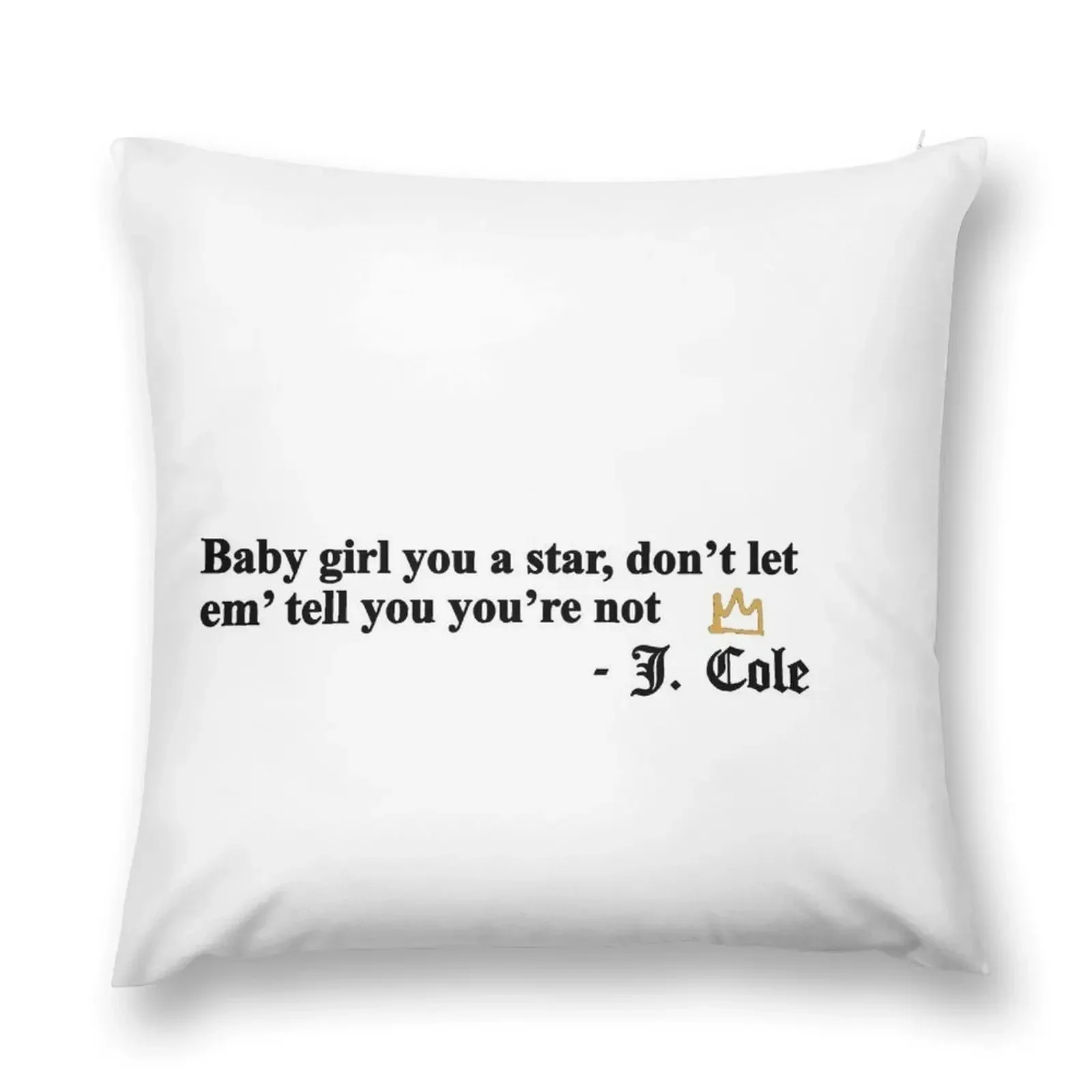 J. Cole Crooked Smile Quote Cole World Throw Pillow Cushion Cover Pillows Aesthetic pillow
J. Cole Crooked Smile Quote Cole World Throw Pillow Cushion Cover Pillows Aesthetic pillow