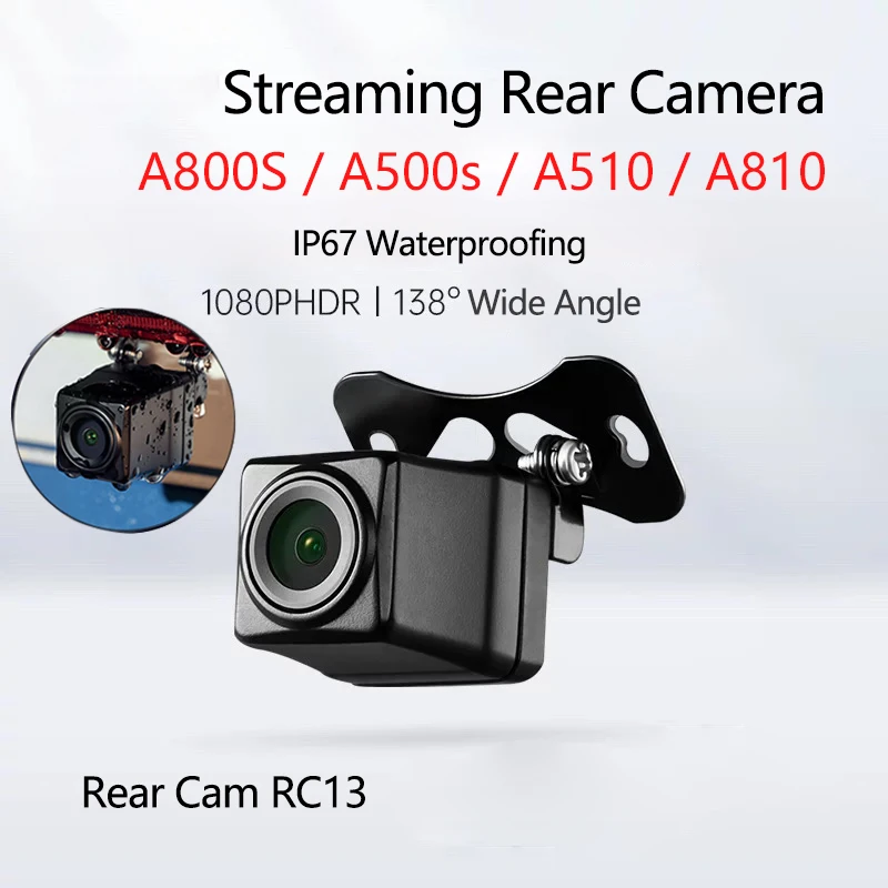 for 70mai Rear Cam RC13 HD Backup Cam & Night Vision Backup Cam for 70mai A800S / a500s / A510
for 70mai Rear Cam RC13 HD Backup Cam & Night Vision Backup Cam for 70mai A800S / a500s / A510
