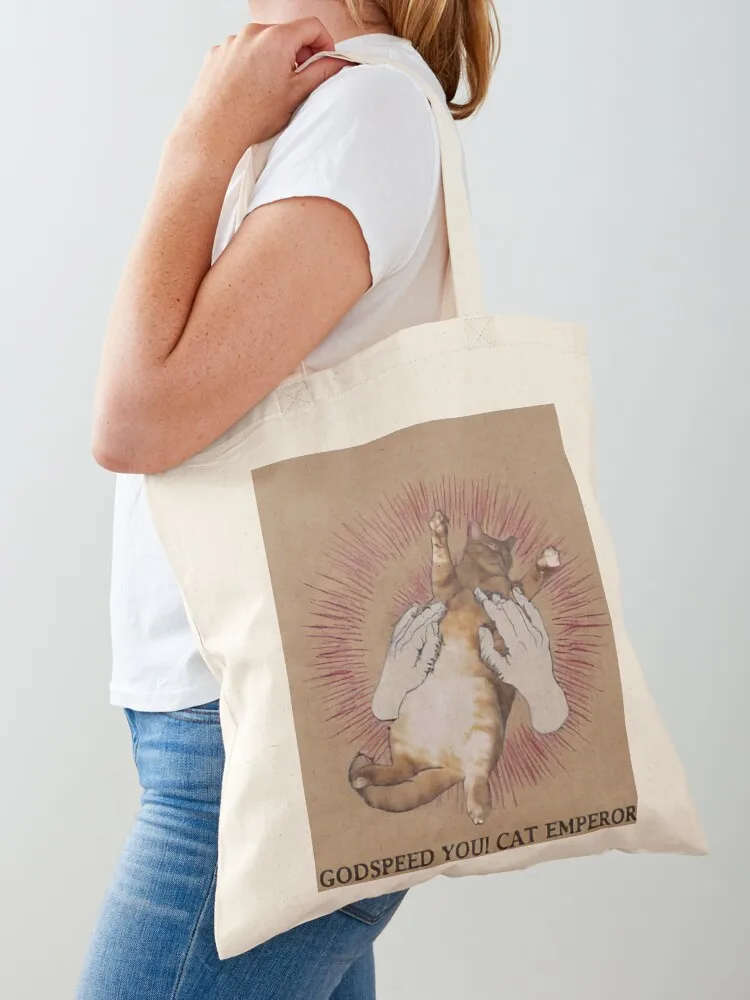 Godspeed you cat emperor Tote Bag female bag Lady bags sac pour femme Shopping bags
Godspeed you cat emperor Tote Bag female bag Lady bags sac pour femme Shopping bags