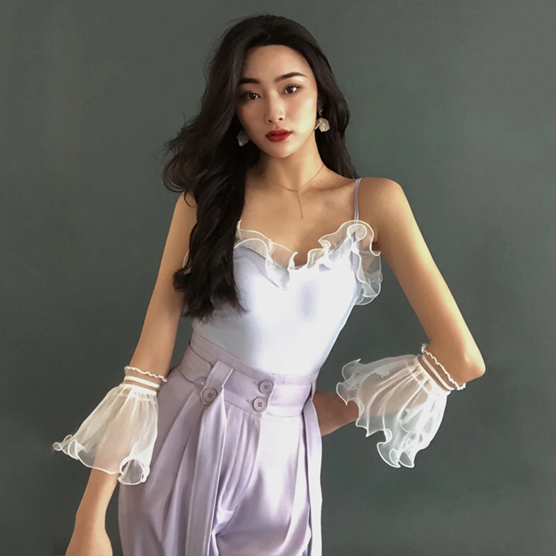 Fairy Latin Dance Tops Women Adult Ballroom Dance Clothing Waltz Performance Costume Light Purple Pants Practice Wear BL11214
Fairy Latin Dance Tops Women Adult Ballroom Dance Clothing Waltz Performance Costume Light Purple Pants Practice Wear BL11214