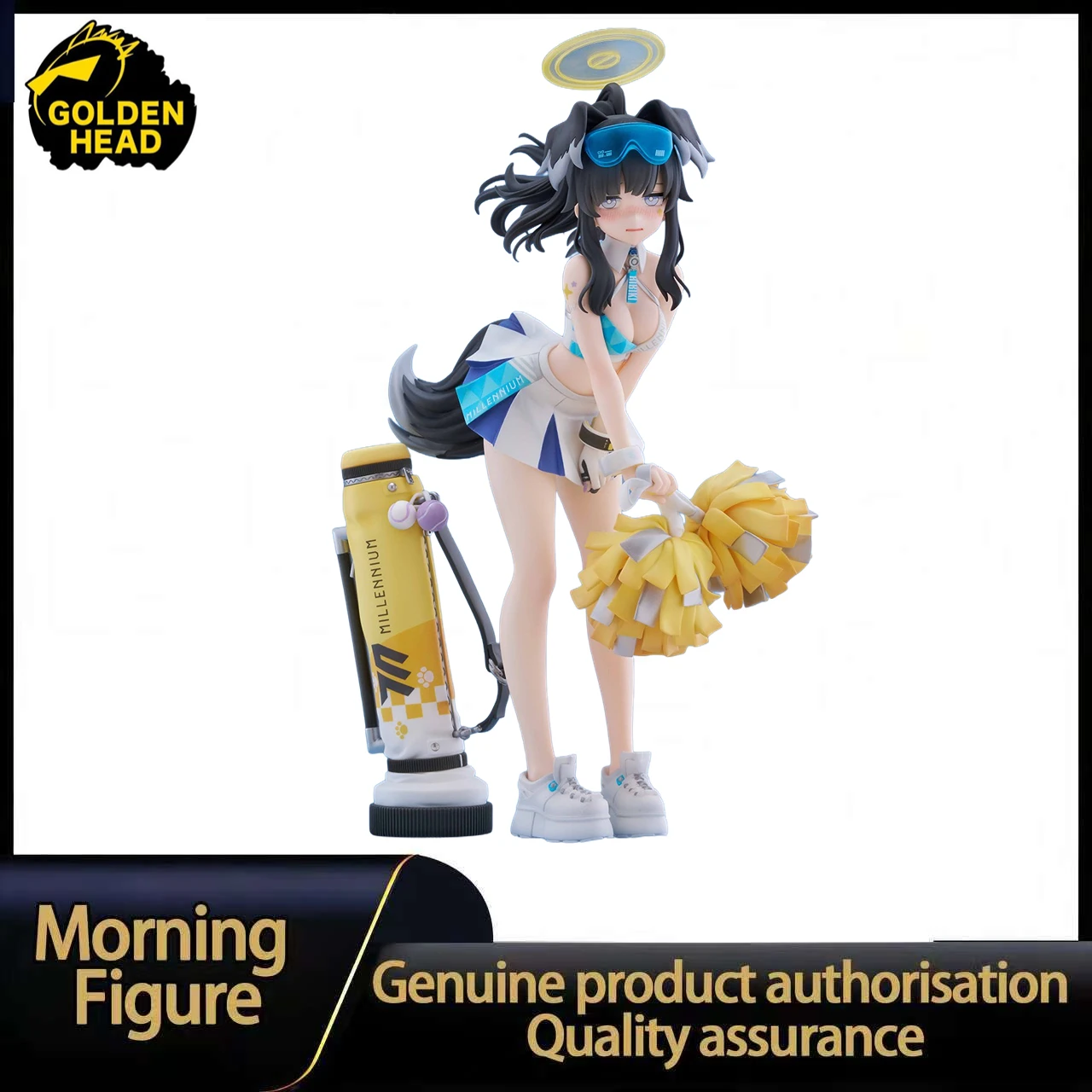 In Stock GOLDEN HEAD Blue Archive Prana Cat Tomb Sound Cheerleading 1/7 Scale Figure Toy Model Collection
In Stock GOLDEN HEAD Blue Archive Prana Cat Tomb Sound Cheerleading 1/7 Scale Figure Toy Model Collection