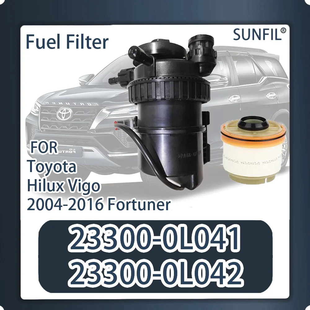 23300-0L041 23300-0L042 топливный фильтр в сборе для Toyota Hilux Vigo 2004-2016 Fortuner
23300-0L041 23300-0L042 топливный фильтр в сборе для Toyota Hilux Vigo 2004-2016 Fortuner