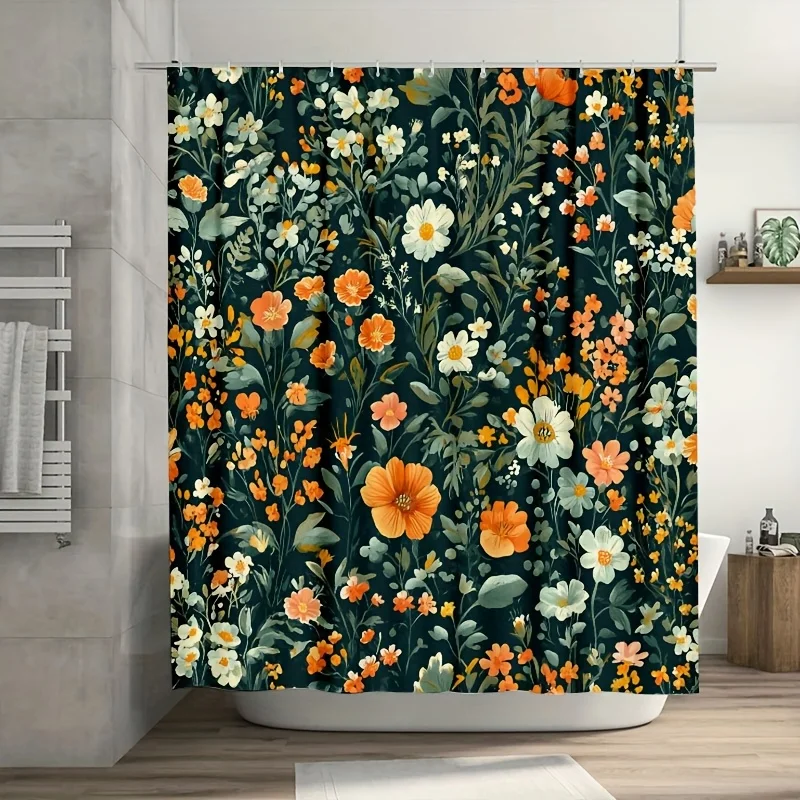 Waterproof Floral Shower Curtain Botanical Jungle Print Tropical Pattern for Bathroom Vanity Shower Curtain 70.8 x 70.8 Inches
Waterproof Floral Shower Curtain Botanical Jungle Print Tropical Pattern for Bathroom Vanity Shower Curtain 70.8 x 70.8 Inches