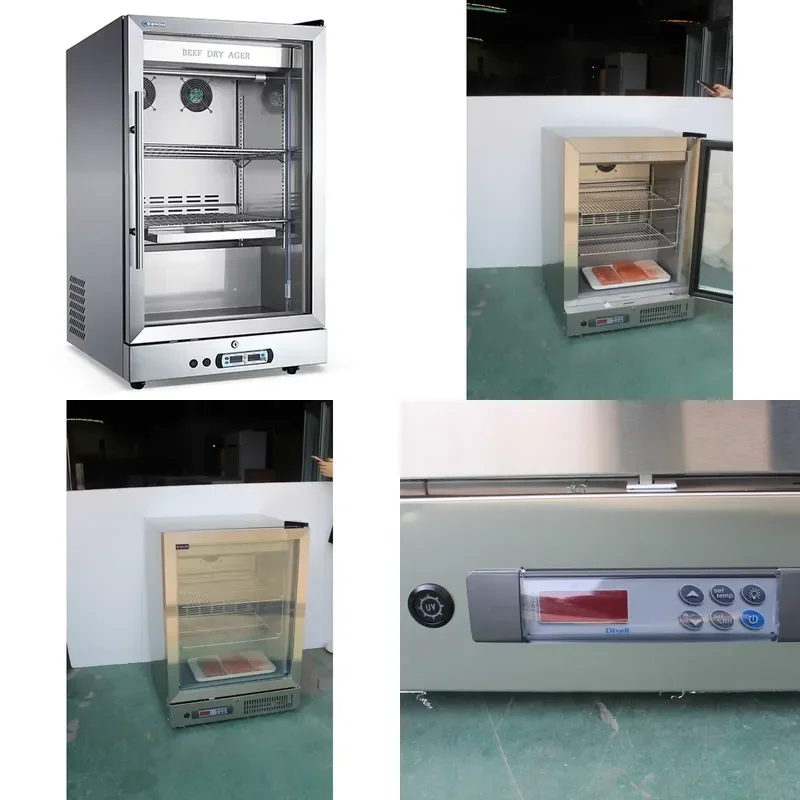 SFW Certificate Household Aging Dry Refrigerator Meat Fridge Dry Aging Fridge Meat Dry Age Refrigerator Ager Beef Machine
SFW Certificate Household Aging Dry Refrigerator Meat Fridge Dry Aging Fridge Meat Dry Age Refrigerator Ager Beef Machine