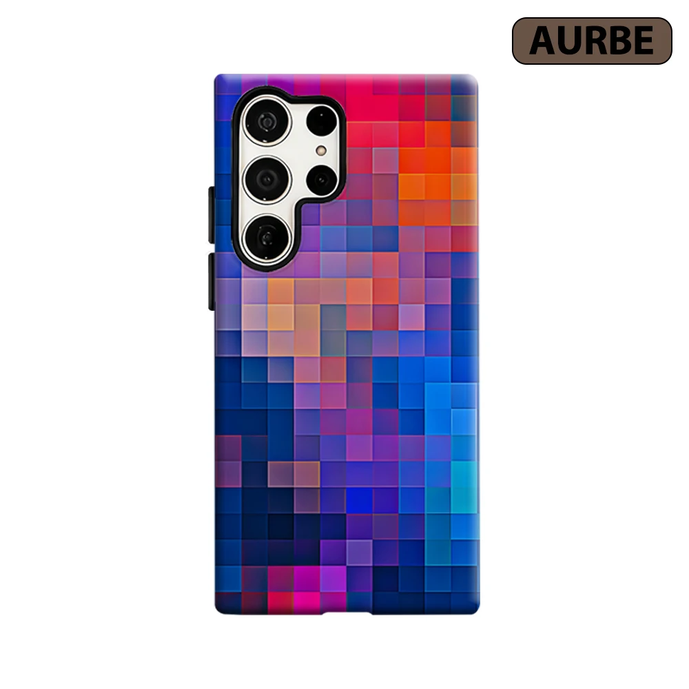 Colorful Pixel Gradient Phone Case for Samsung Galaxy S26 S25 Ultra S24 S23 Ultra Plus Shockproof Double Layer Tough Back Cover
Colorful Pixel Gradient Phone Case for Samsung Galaxy S26 S25 Ultra S24 S23 Ultra Plus Shockproof Double Layer Tough Back Cover