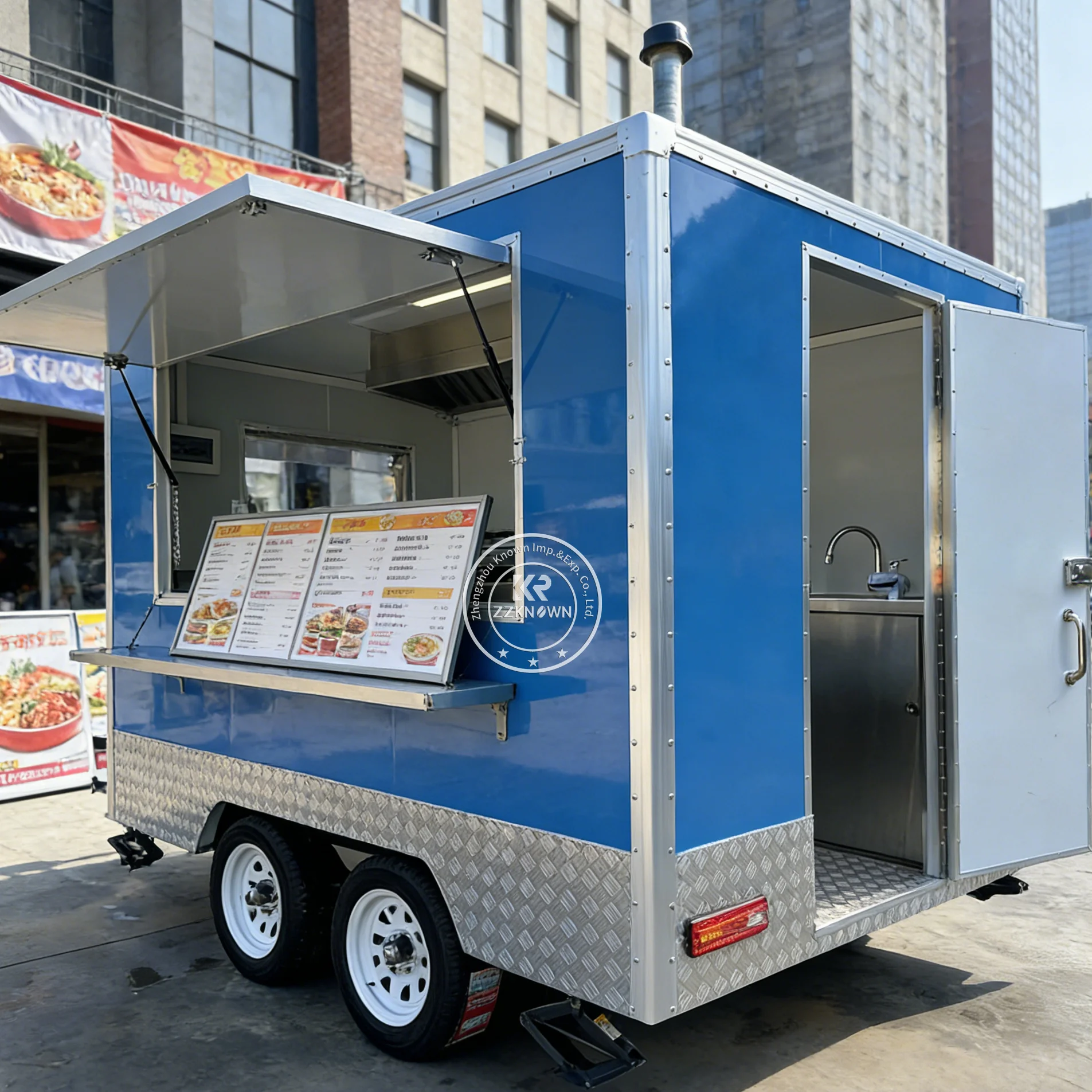 Custom Mobile Coffee Food Trailer Commercial Catering Truck Street Concession Pizza Food Truck Fully Equipped
Custom Mobile Coffee Food Trailer Commercial Catering Truck Street Concession Pizza Food Truck Fully Equipped