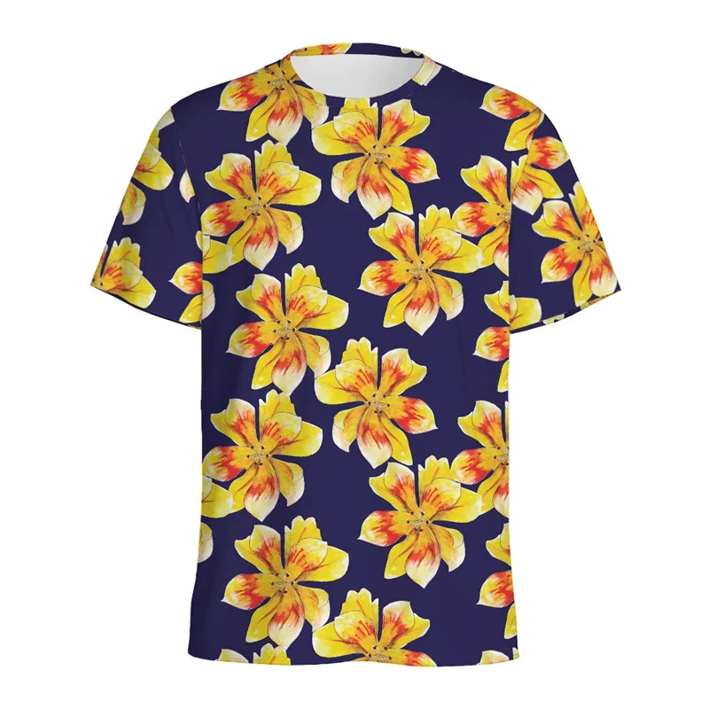 Lily Floral Graphic T Shirts 3D Printed Flower T-shirt For Men Summer Street Short Sleeve Tops Women Kids Round Neck Tee Shirt
Lily Floral Graphic T Shirts 3D Printed Flower T-shirt For Men Summer Street Short Sleeve Tops Women Kids Round Neck Tee Shirt