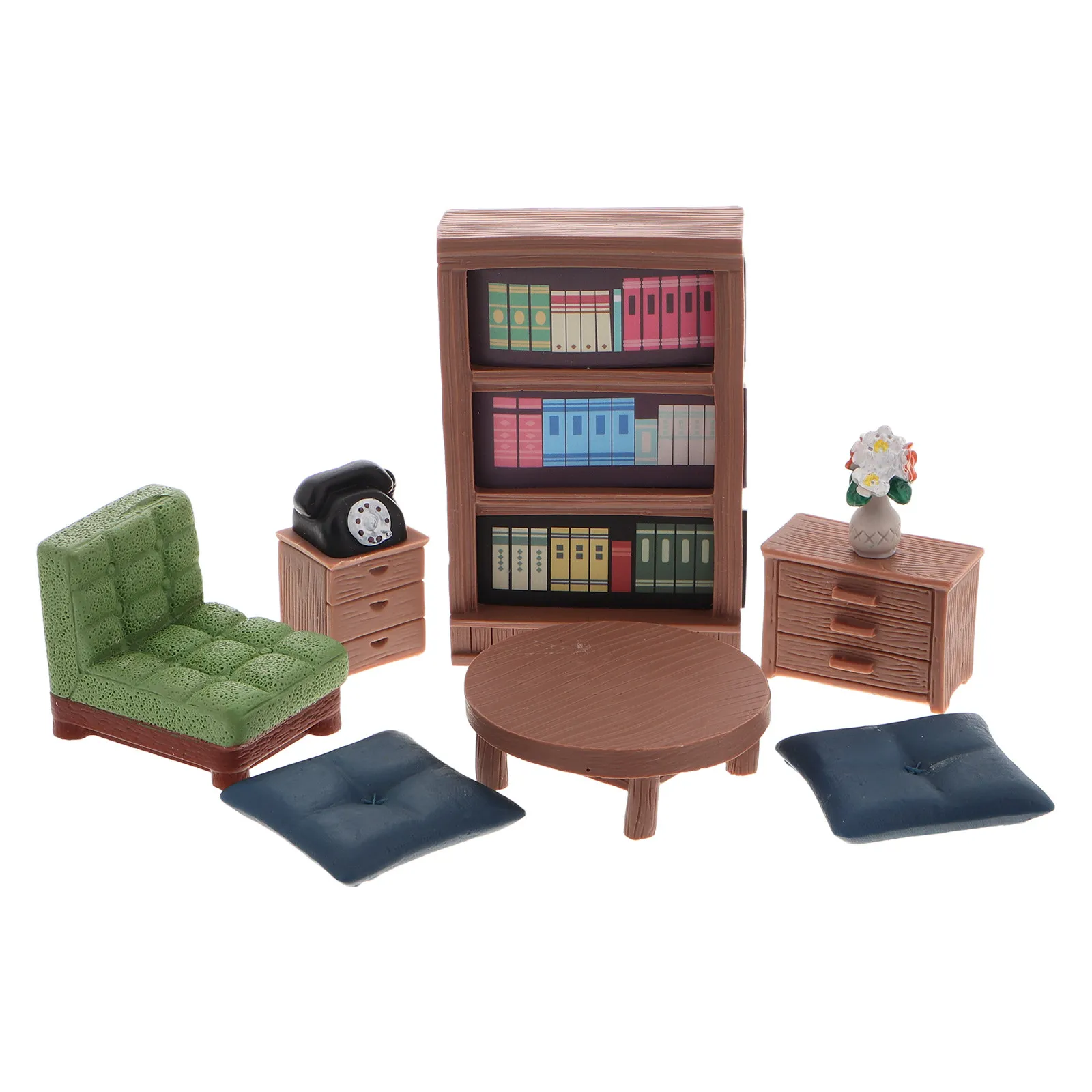 8Pcs Miniature Dollhouse Accessories Set Realistic Mini Bookcase Furniture DIY Decor for Kids Miniature Scene Decoration
8Pcs Miniature Dollhouse Accessories Set Realistic Mini Bookcase Furniture DIY Decor for Kids Miniature Scene Decoration