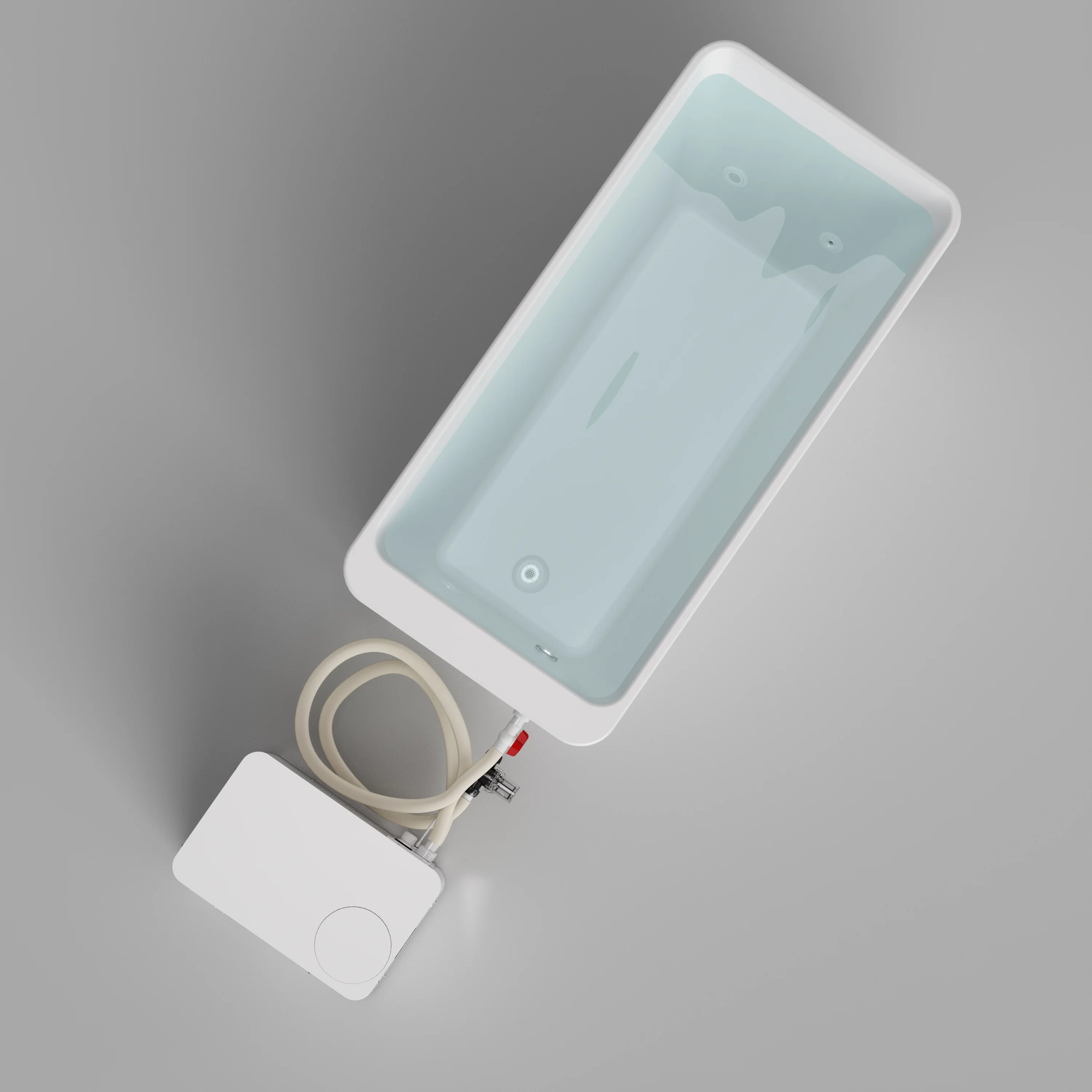 Standing Hotel Bathroom Acrylic Bathtub Cold Plunge Tub With Chiller And Filter Ozone Wifi Chiller Controller Ice Tub
Standing Hotel Bathroom Acrylic Bathtub Cold Plunge Tub With Chiller And Filter Ozone Wifi Chiller Controller Ice Tub