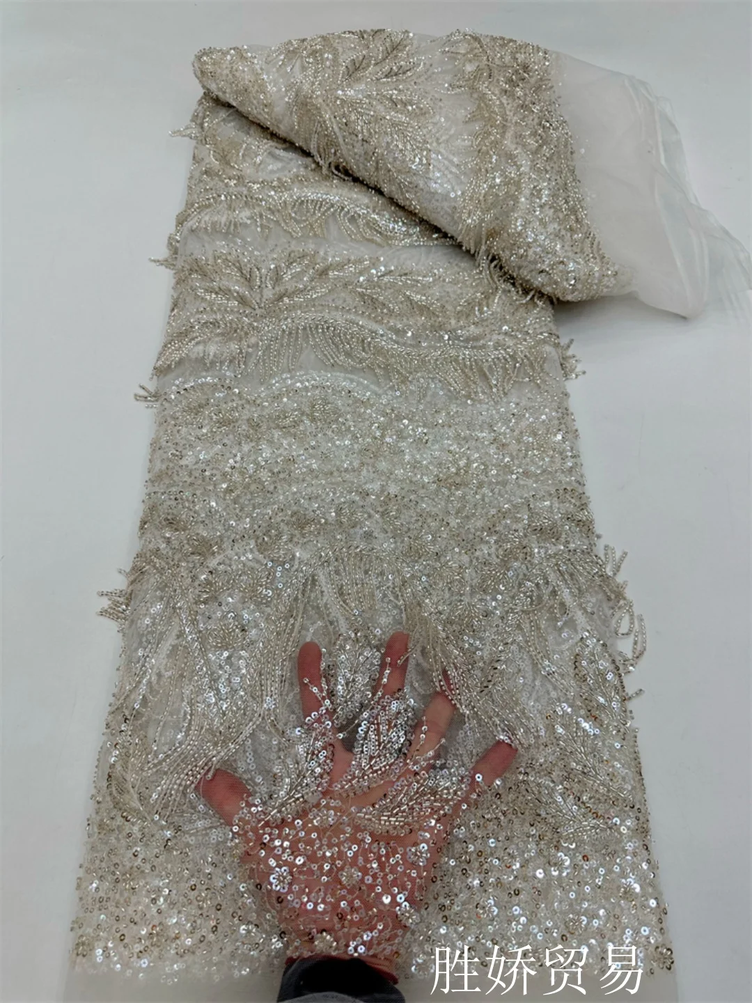 African Beaded Lace Fabric 2026 High Quality 3D Tassels Lace Embroidery Nigerian Luxury Sequins French Tulle Fabric for Dresses
African Beaded Lace Fabric 2026 High Quality 3D Tassels Lace Embroidery Nigerian Luxury Sequins French Tulle Fabric for Dresses